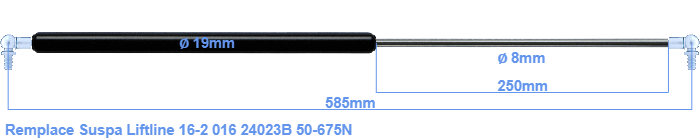 Suspa Liftline 16-2 016 24023B